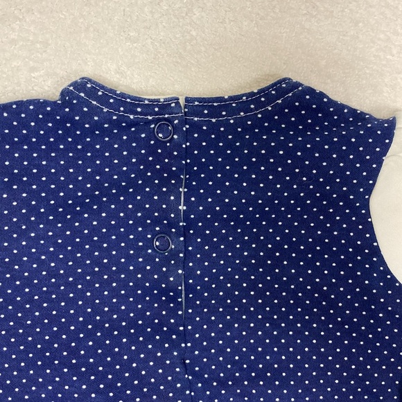 Vintage Heathtex Jumper kitty cat Polka Dot /90s romper 3m - Picture 8 of 8